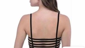 Comfortable Black Sports Bra and strapless br