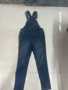 Blue Denim Overalls