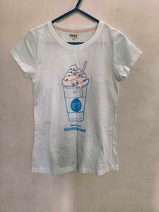 Black Denim Overalls with White T-Shirt