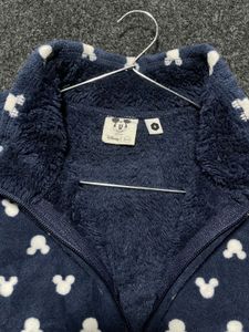 Cozy Blue Mickey Mouse Fleece Jacket