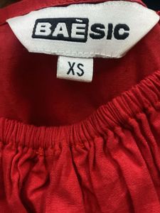 Red Corset Top