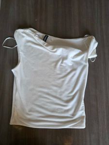 Divided by H&amp;M Twist detail one shoulder Top