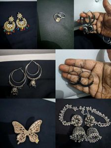 Assorted beautiful ❤️ Ethnic Jhumka Earrings Set