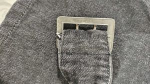 PRICE DROP!!! BLACK DENIM MINI SKIRT