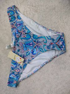 Vibrant Paisley Bikini Bottom 🖤