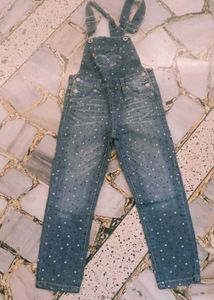 25. LEVIS Cute Polka Dot Denim Overalls