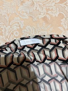 Stylish Geometric Print Midi Dress