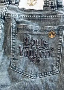 Stylish Distressed Blue Jeans