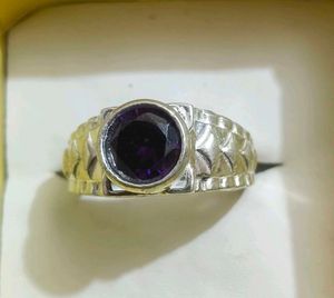 Royal Ring for gents pure silver # fixed price