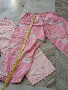 Cute Pink Pajama Pants Set