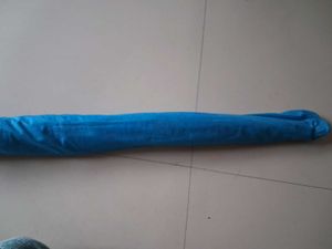 baby Mosquito Net with Blue Floral Print
