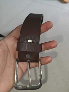 Classic Brown Leather Belt
