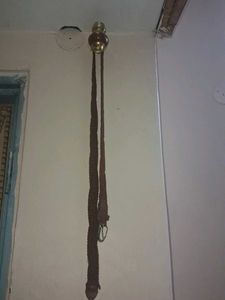 Braided Leather Belt with Buckle