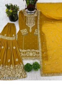 Elegant Yellow Kurta Set