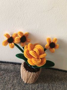 Handmade Pipe Cleaner Flower Pot