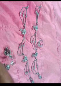 Festive Gold Tone Rhinestone Jewelry