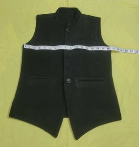 Boys Black Nehru Jacket