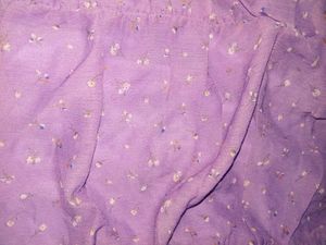 Lilac Floral Mini Dress