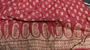 Maroon Colour With Gold Colour Border Anarkali Kurta