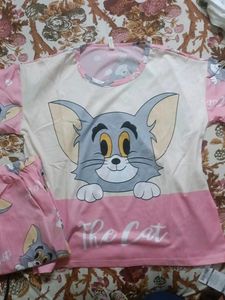 Cute Tom &amp; Jerry Pajama Set