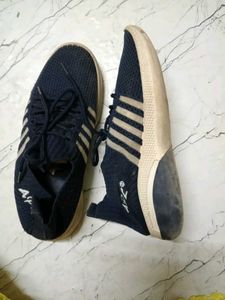 Blue Casual Shoes