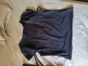 Stylish Black &amp; Maroon co-ord set