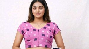 Stylish Pink Printed Blouse
