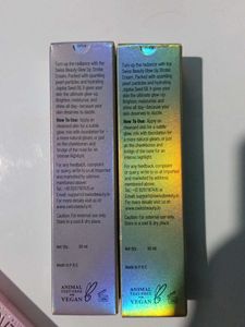Swiss Beauty Glow Up Strobe Cream &amp; Lipsticks
