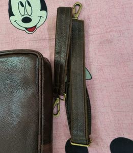 Brown Original Leather Briefcase (Office Bag)