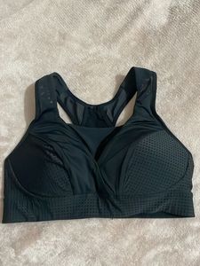 Imported padded Black Sports Bra