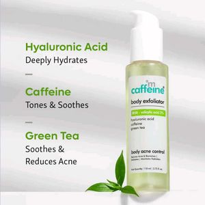 mCaffeine Body Exfoliator AHA 10% - Smooth Skin