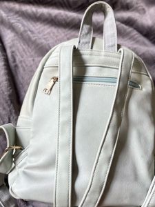 Light Blue Mini Backpack