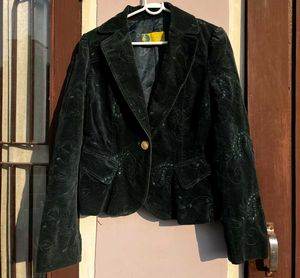 Dark Aesthetic Blazer💚