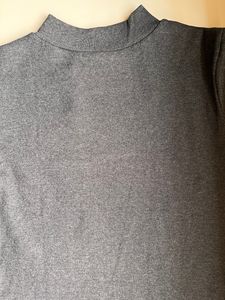 Ribbed Mock Neck Mini Dress