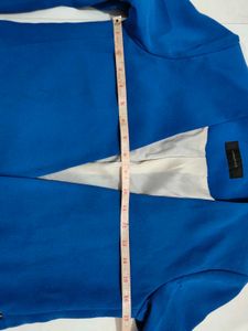 Bright Cobalt Blue Open Front Blazer