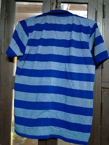 Striped Polo T-Shirt