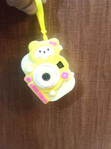 Cute Bear Camera Toy keychain