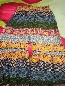 Boho Print Palazzo Pants