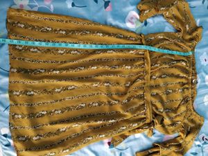 Lee Cooper Mustard Print Dress