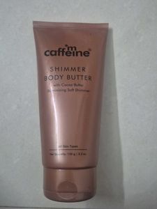 The M Caffeine Shimmer Body Butter
