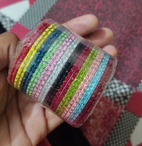 Vibrant Multicolored Bangles Set