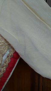 Price drop Red and cream party wear suit