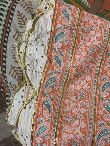 pure cotton kurti set