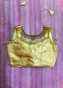 Golden Embellished Blouse