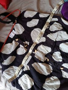 Asos Black &amp; White Print Sundress with pocket