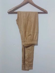 gold shimmer leggings