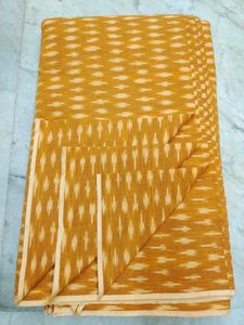 Green Ikat Print Fabric