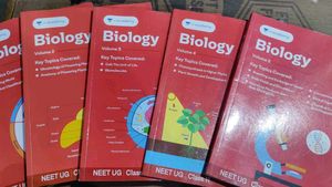 NEET UG Chemistry, Physics, Biology Books