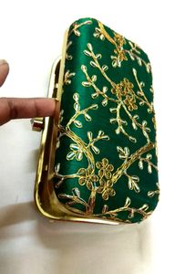 Embroidery Work Clutches