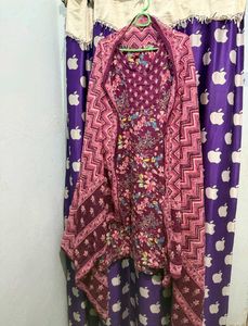 Boho cotton Full Kurta Set